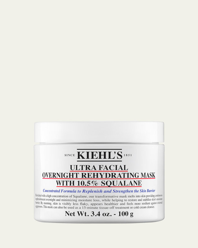 Ultra Facial Overnight Hydrating Face Mask with 10.5% Squalane, 3.4 oz.